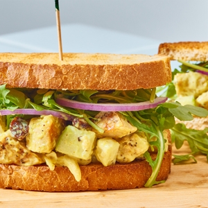 Meati™ Curried Classic Cutlet Salad Sandwich recipe