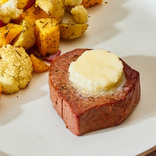 Meati™ Sheetpan Classic Cutlet / Classic Steak with Parmesan Butter recipe